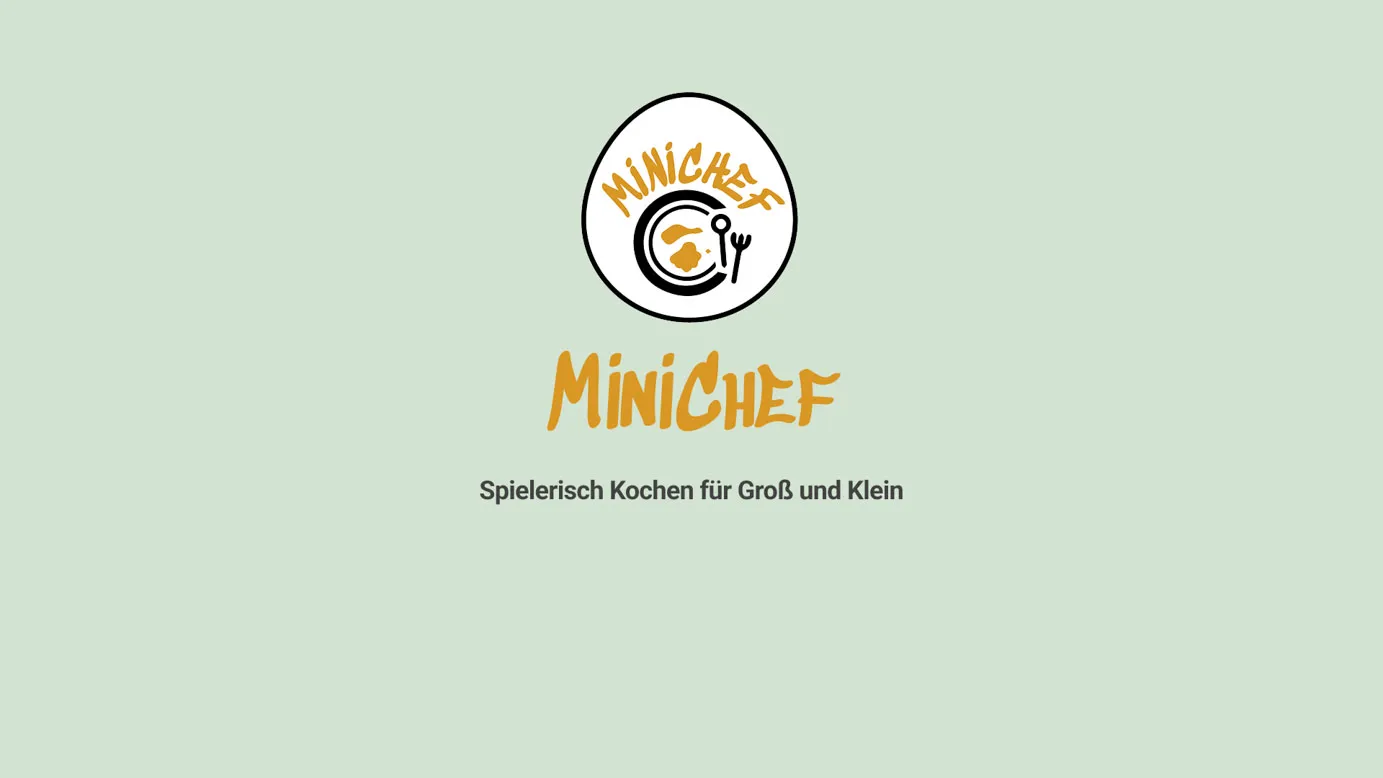 Presentation von kochen mit Kindern App Seite 1
